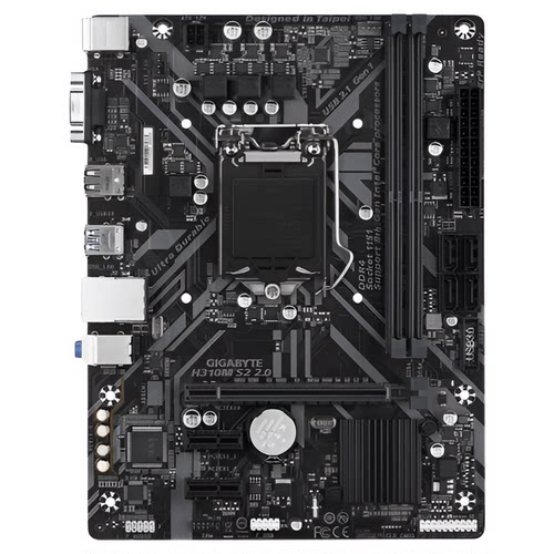 爆新 1151针技嘉H310M S2 2.0集成主板 H310 VGA USB3 DDR4