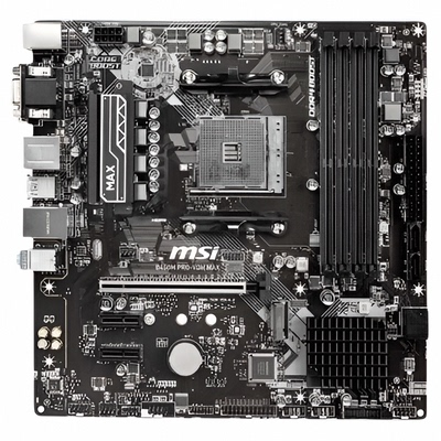 爆新 MSI/微星B450M PRO-VDH MAX主板B450 AM4 VGA HDMI M.2 DDR4