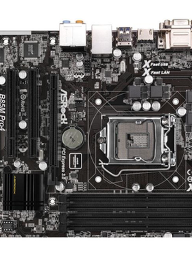 爆新 1150针ASROCK/华擎科技 B85M PRO4主板 VGA DDR3 B85 KILLER
