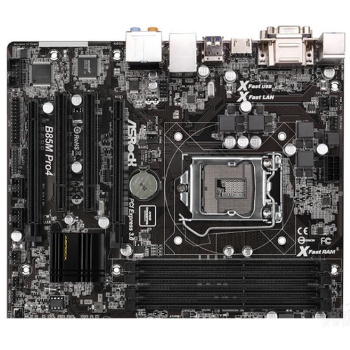 爆新 1150针ASROCK/华擎科技 B85M PRO4主板 VGA DDR3 B85 KILLER