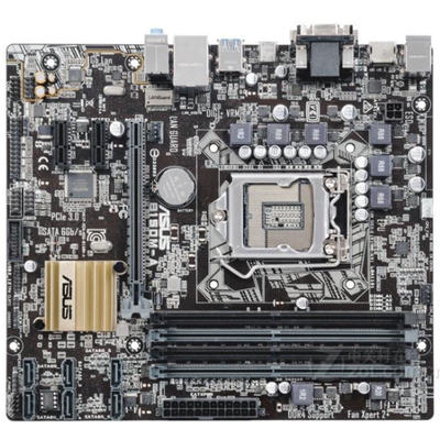 爆新 1151针华硕ASUS B150M-A主板 B150 VGA DVI HDMI USB3 DDR4