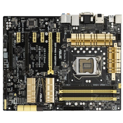 爆新 1150针Asus/华硕 Z87-PRO(V EDITION)主板 Z87 VGA DVI DDR3