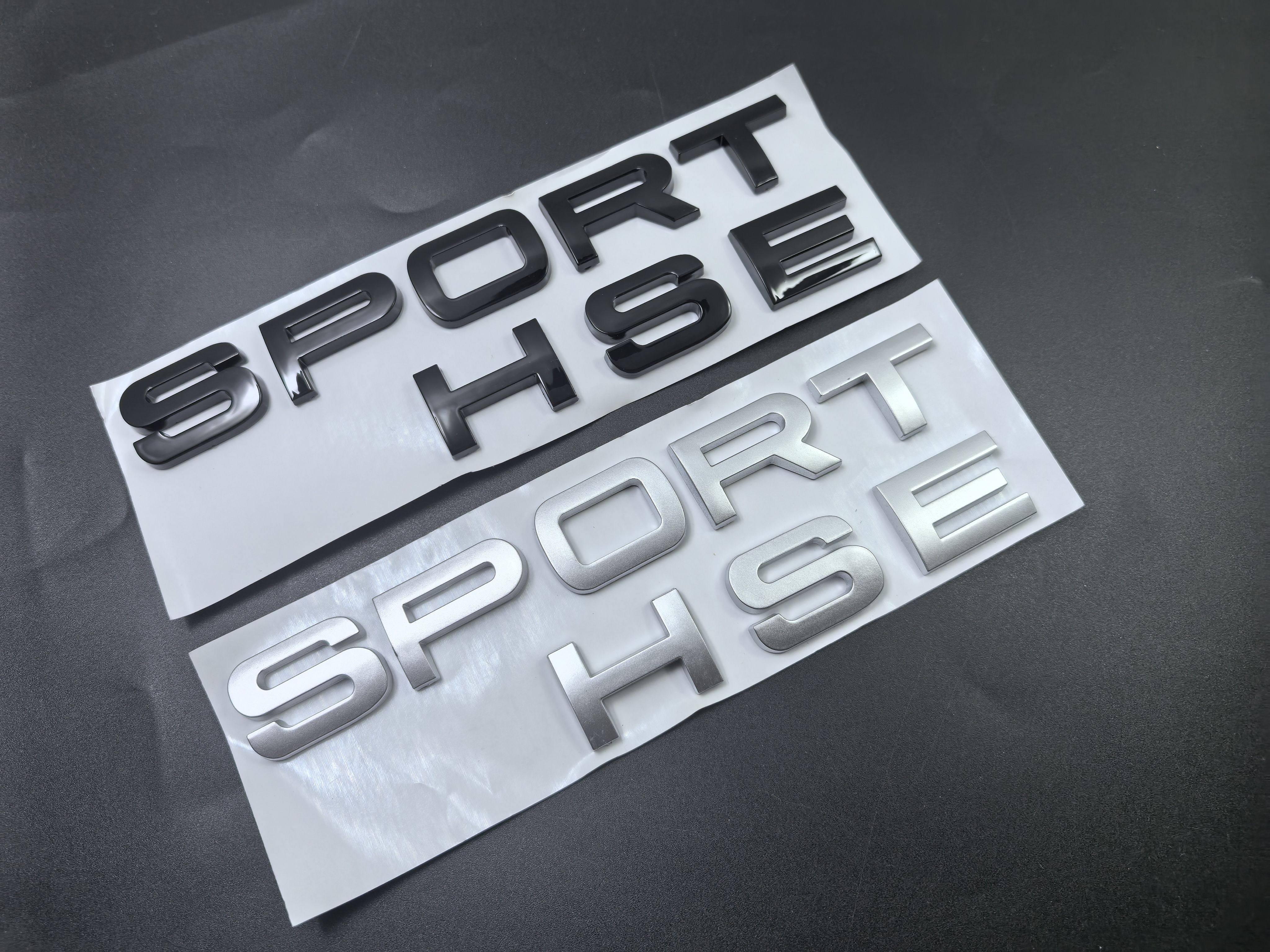 适用于路虎揽胜运动版SPORT车标HSE字标 车贴 改装标后标 尾标