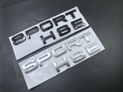 适用于路虎揽胜运动版SPORT车标HSE字标 车贴 改装标后标 尾标