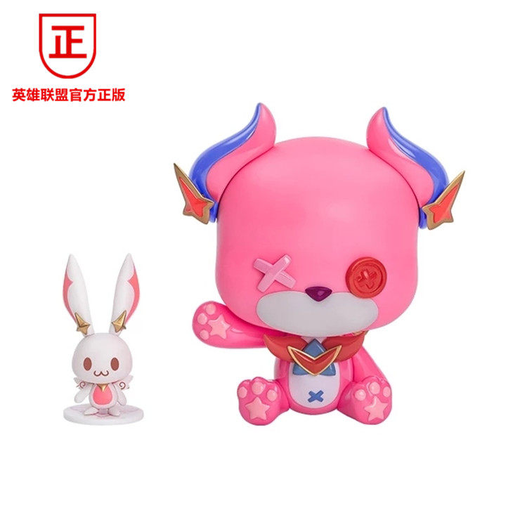 官方正版LOL英雄联盟星之守护者卡莎提伯斯手办公仔模型摆件周边