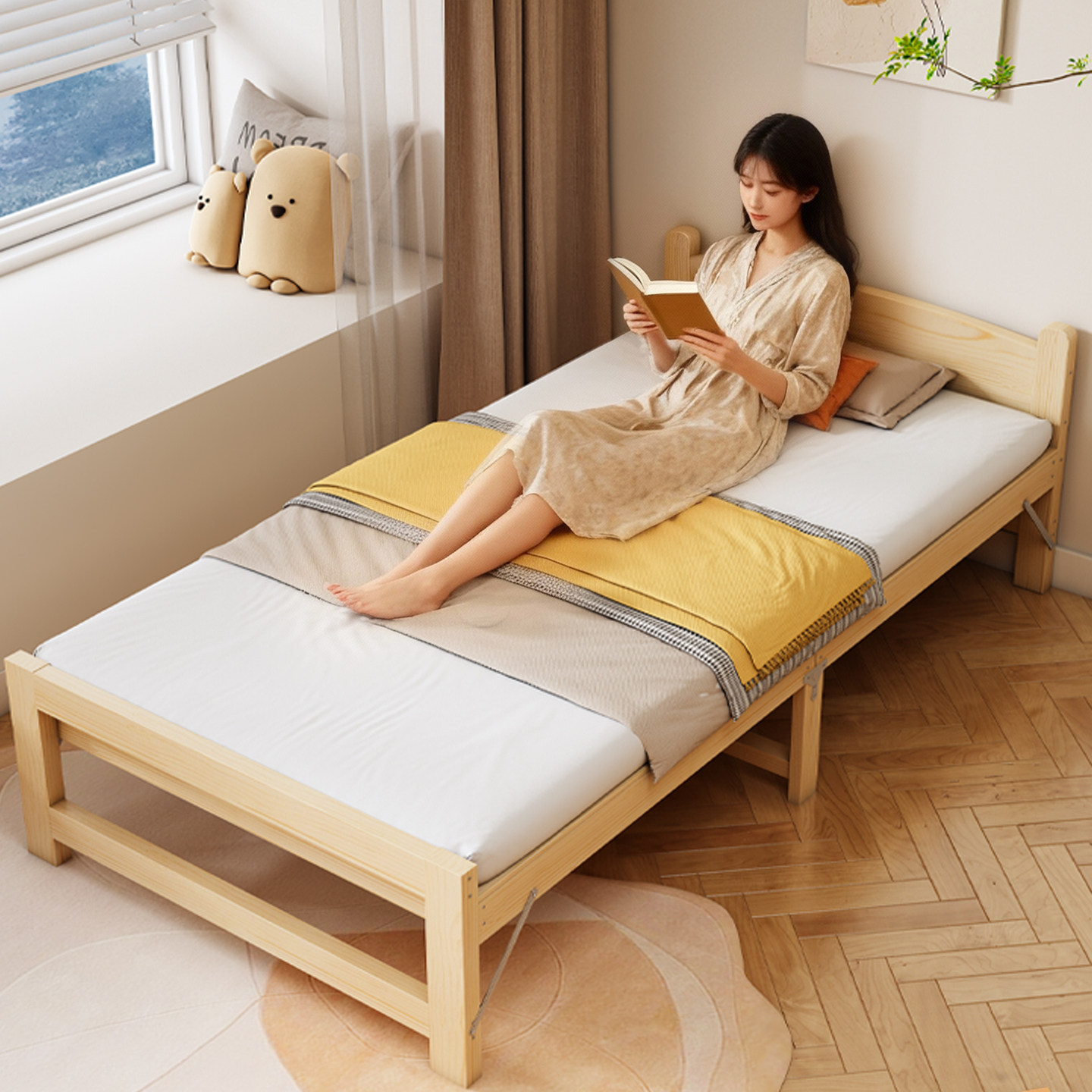 折叠床午休床单人床单人成人两用