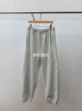 ROMANTICIZE韩国东大门正品代购25冬款 松紧腰摇粒绒束脚卫裤女