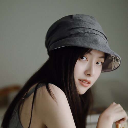 日系女新款韩版潮百搭鸭舌帽子