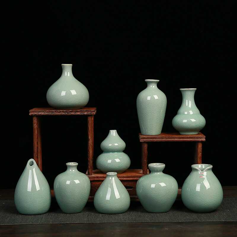 家居水培绿植迷你摆件陶瓷创意