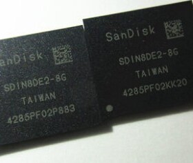 （直拍）SDIN8DE2-8G EMMC4.5 8GB 全新原装
