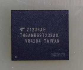 全新原装THGAMRG9T23BAIL 封装BGA-153 EMMC 5.1 64GB 内存芯片