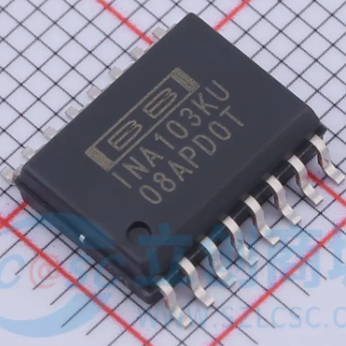 全新原装现货 INA103KU封装SOIC-16低噪声低失真仪表放大器芯片