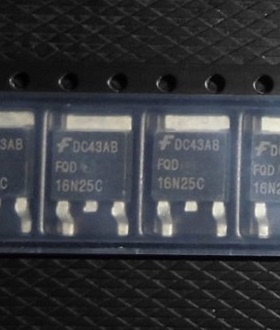 （直拍）FQD16N25C 16NF25 MOS场效应管 TO-252 250V 16A全新现货