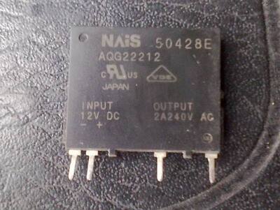 AQG22212 12V 2A 4脚 正品原装松下固态继电器