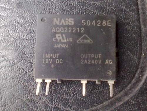 AQG22212 12V 2A 4脚 正品原装松下固态继电器