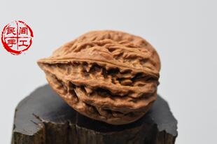 核桃菩提子 野生大秋子核桃 小核桃菩提 核桃手串 雕刻核桃