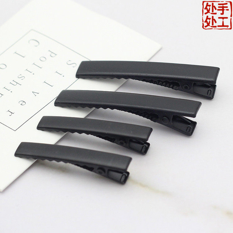 加厚黑色鸭嘴夹方夹边夹 DIY手工制作材料蝴蝶结发饰头饰配件,饰品/流行首饰/时尚饰品新,其他DIY饰品配件,淘宝优惠券,粉丝福利购,淘宝优惠卷