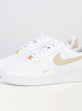 瑕疵清仓 Nike Air Force 1 '07 迷你钩低帮板鞋 白金 CZ0270-105