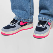 LOW NBHD Nike Force 灰蓝粉 低帮板鞋 Air FB8876 401