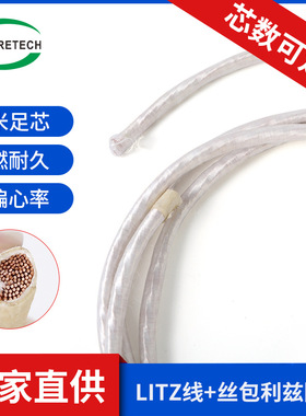 Litz线漆包NEWind利兹尼龙丝圆线供应变压器使用电线三层绝缘电线