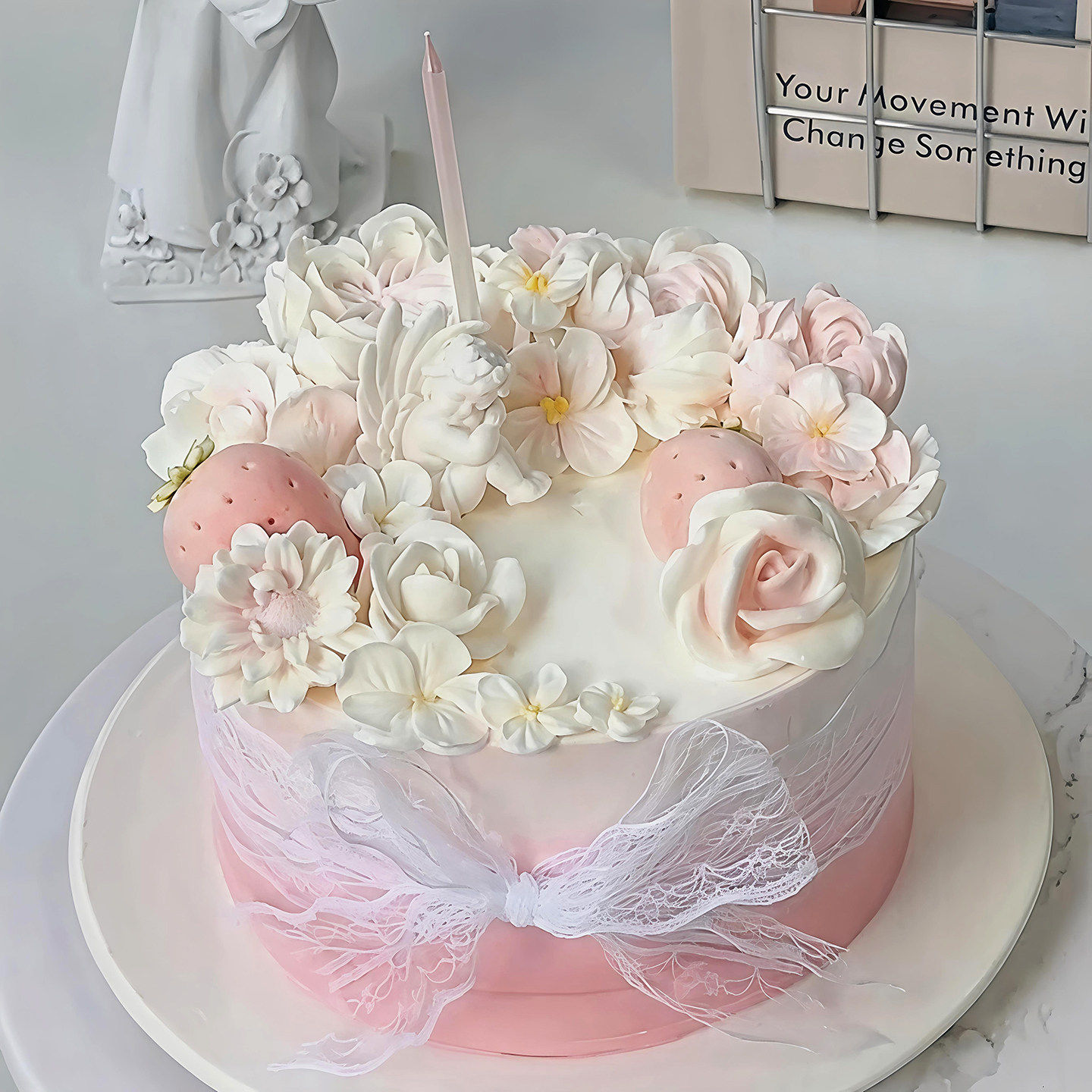 包邮网红法采奶冻粉韩式裱花朵巧克力模具奥斯汀玫瑰芍药硅胶模具