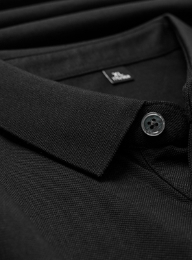 体恤POLO衫男商务上衣冰丝t男装2023夏装休闲poloT恤半袖棉宽松