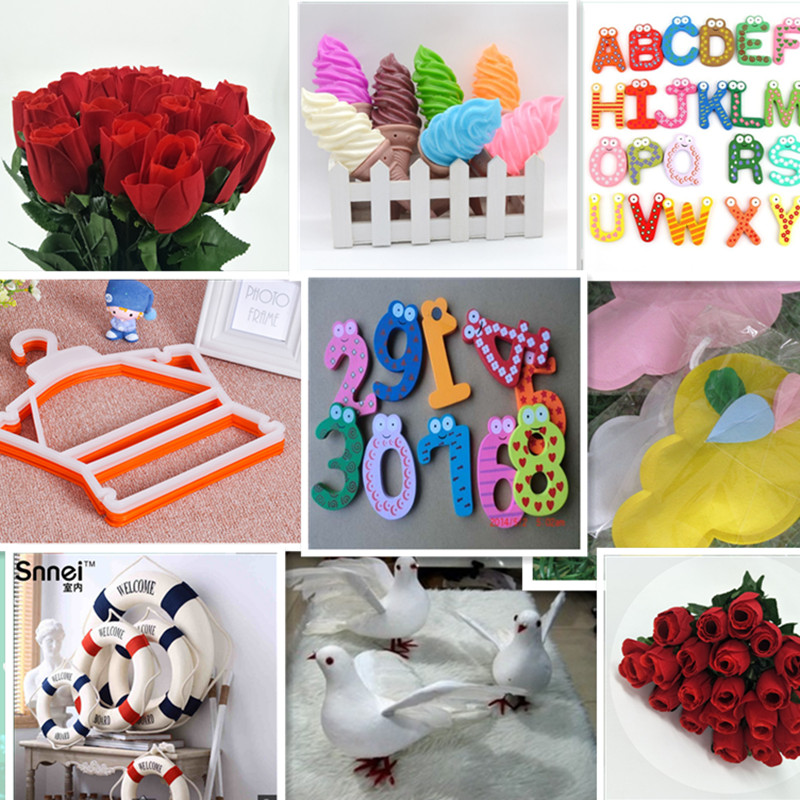 仿真道具翅膀云朵摆件特价处理