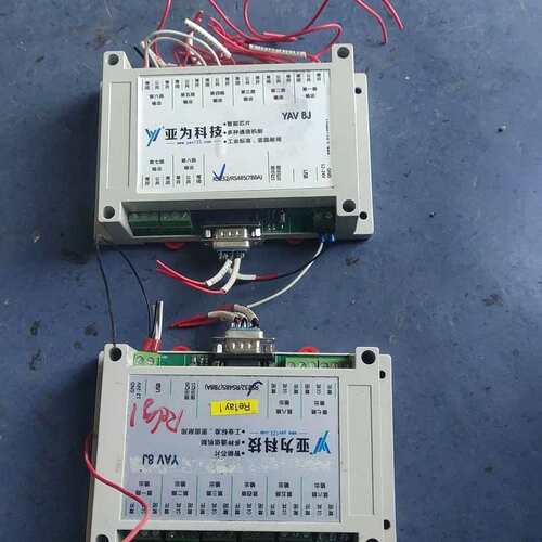 议价YAV 8J 继电器模块RS232，实物拍照，二手拆机的，好