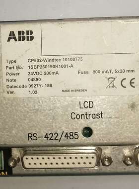 议价ABB windtes CP502-