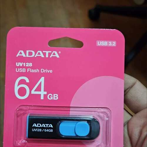 议价全新威刚ADATA UV128 64GB USB3.2伸缩接