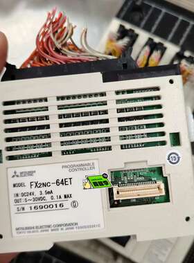 议价三PLC主机模块FX3UC-96MT/D FX2NC-64E