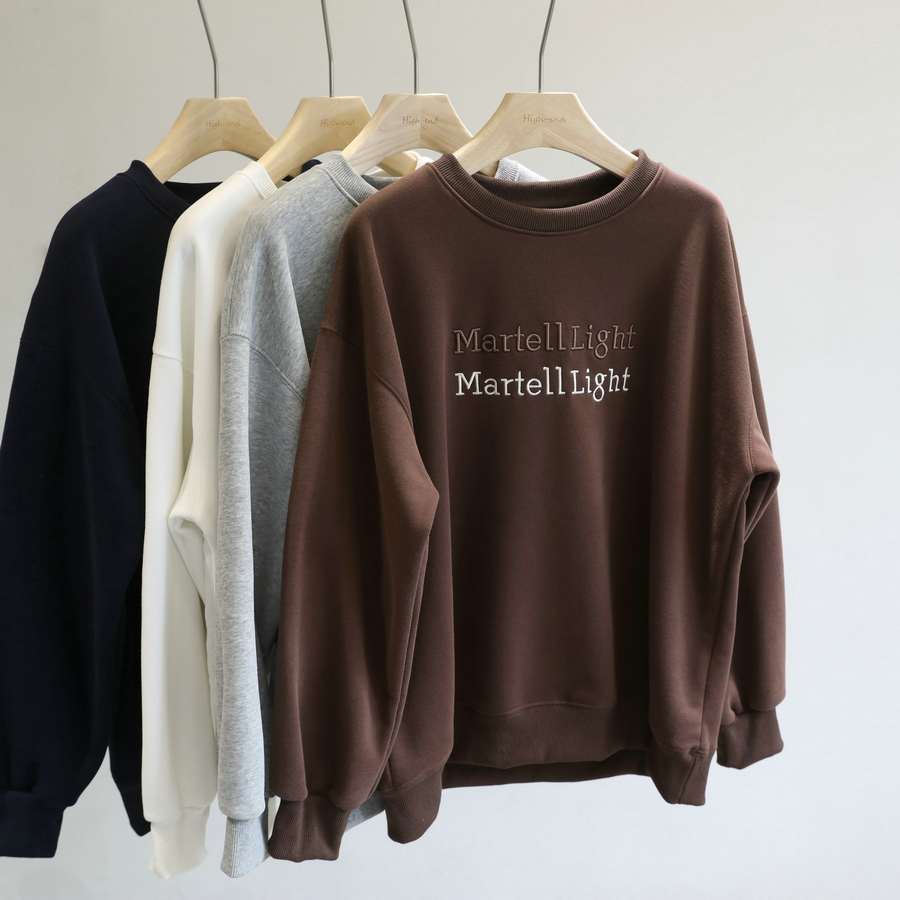 温暖藏肉！纯色圆领加绒卫衣女复古百搭圆领套头上衣2025秋冬