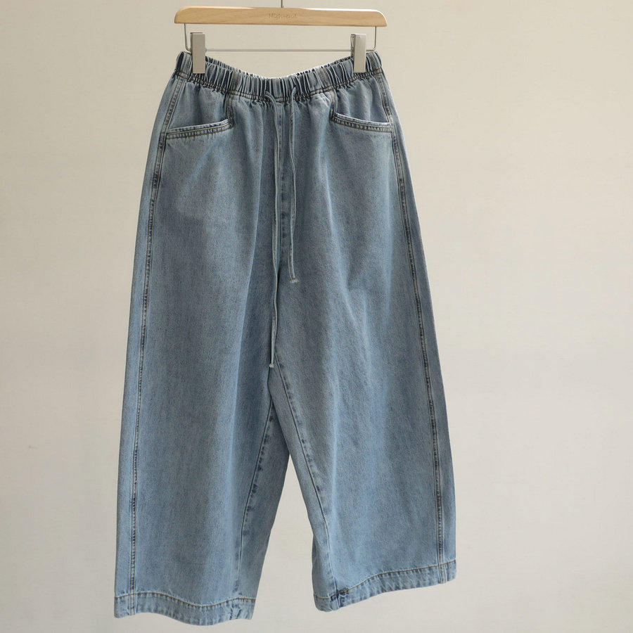 纸片人显瘦神裤！慵懒风松紧腰牛仔阔腿裤女宽松百搭九分萝卜裤,女装/女士精品,牛仔裤,淘宝优惠券,粉丝福利购,淘宝优惠卷