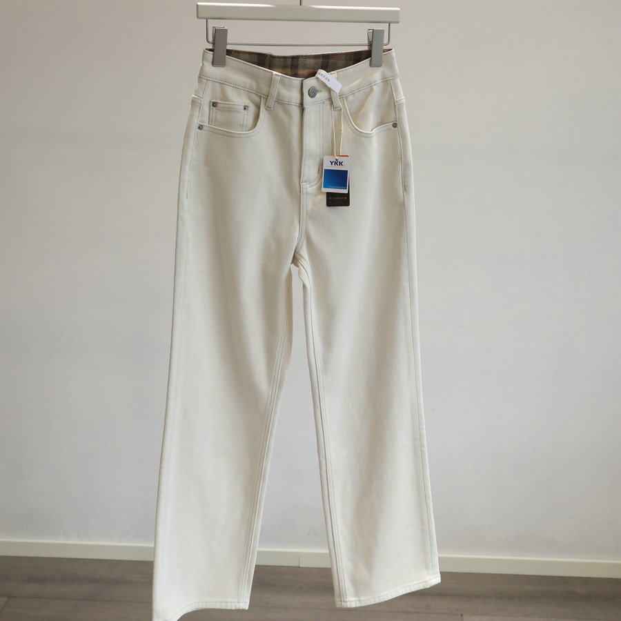 被问爆的裤子~薄绒秋冬窄版阔腿牛仔裤女高腰弹力直筒拖地长裤,女装/女士精品,牛仔裤,淘宝优惠券,粉丝福利购,淘宝优惠卷