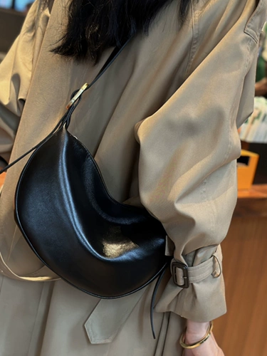 Сумка подмышку, сумка через плечо, вместительная и большая демисезонная сумка на одно плечо, из натуральной кожи, коллекция 2023