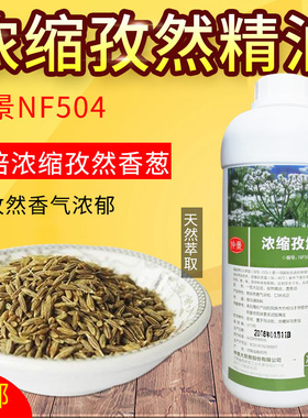 仲景牌NF504高倍浓缩食用孜然油香葱油孜然精油品质保证1000g包邮