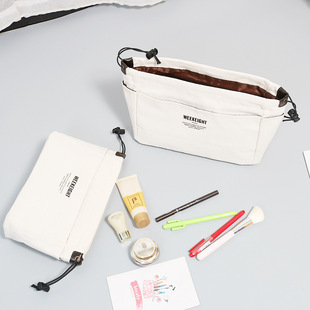 可水洗包中包内衬内胆包帆布内胆包撑定型轻便立体分格化妆袋