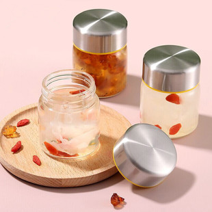 高硼硅燕窝分装瓶可蒸炖煮小罐子家用银耳羹花胶专用玻璃杯密封罐