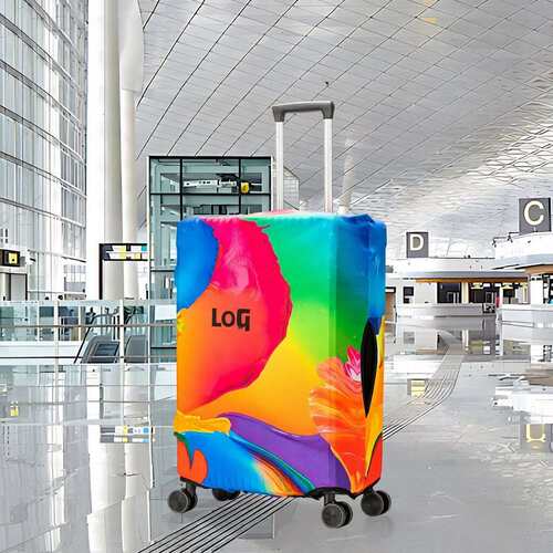 潮流个性旅行箱套弹力箱套行李箱保护套出差商务出行拉杆箱保护罩