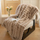 保暖沙发毛毯珊瑚绒午休毯被 加厚A类仿兔兔绒毛毯牛奶绒盖毯冬季