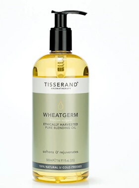 双皇冠 包邮 英国原装Tisserand滴莎兰德小麦胚芽基础油500ML现货