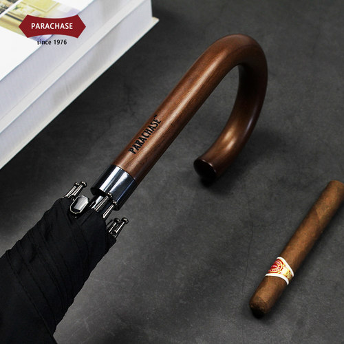 日系高档商务防风自动超结实雨伞