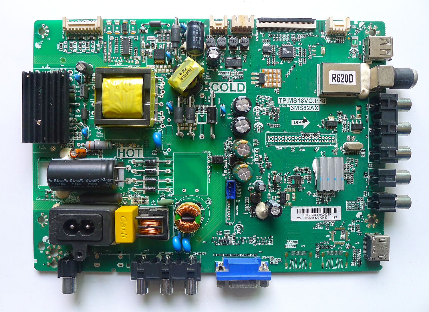 TCL液晶电视机主板TP.MS18VG.P78