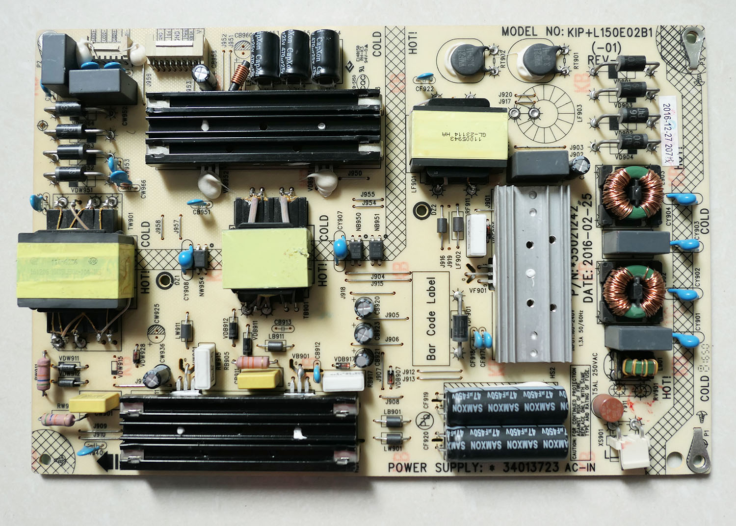 康佳液晶电视机电源板34013723