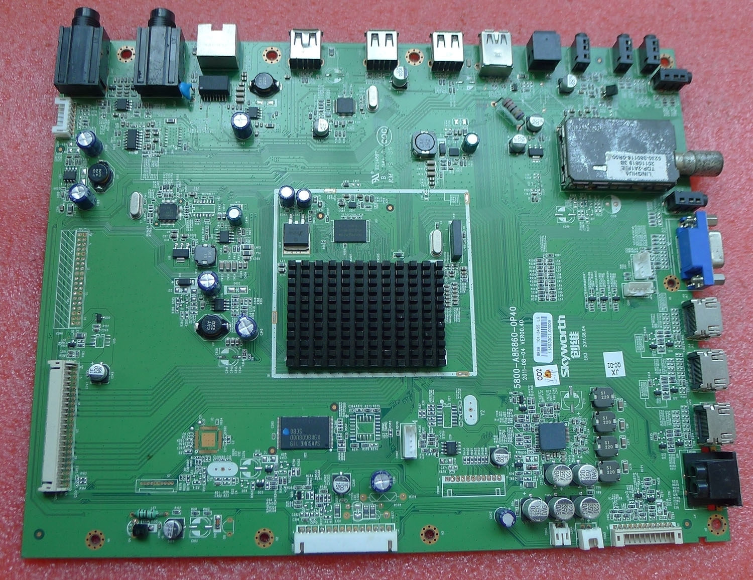 创维电视机主板5800-A8R860-0P40