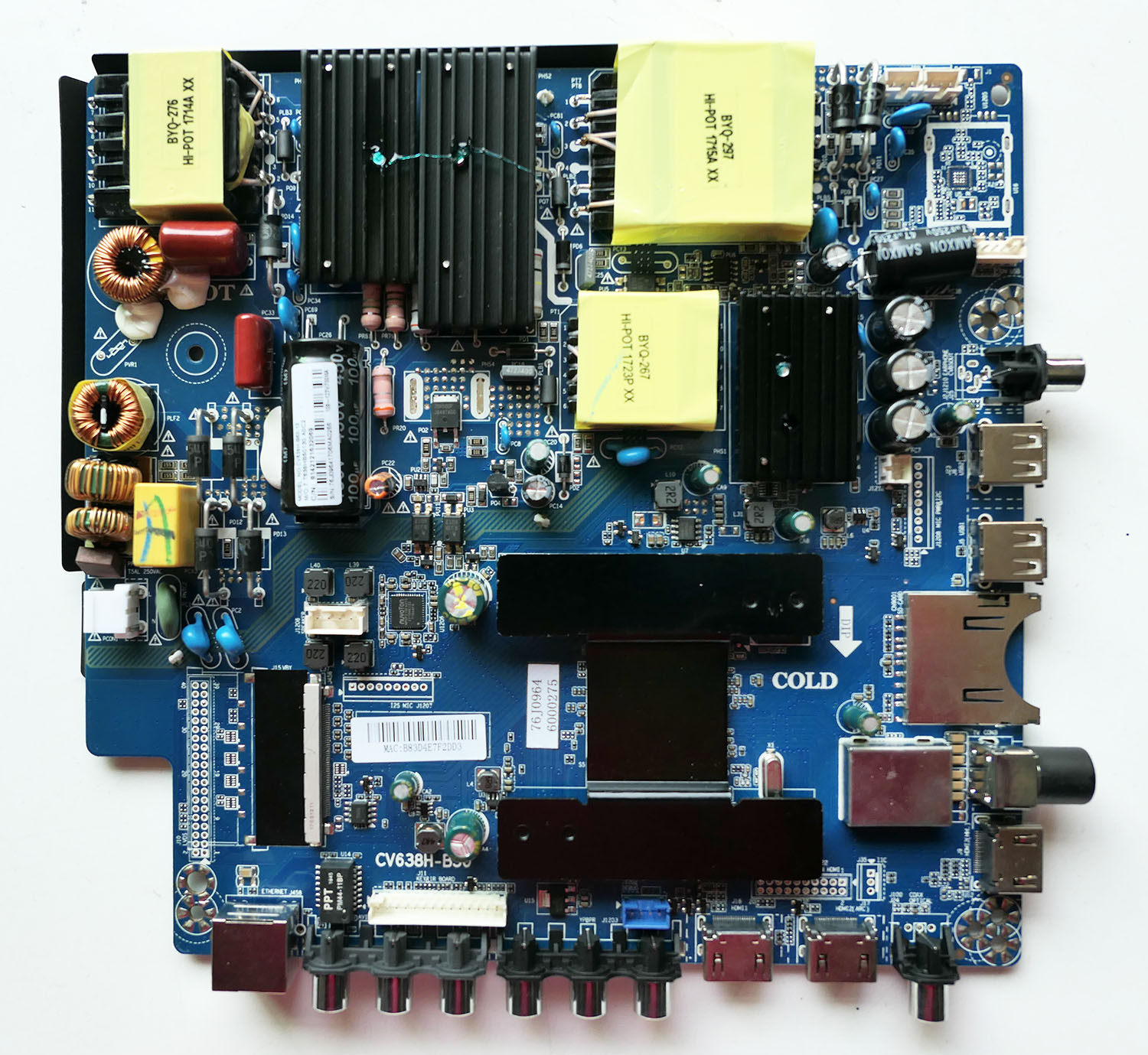 液晶电视机主板CV638H-B50