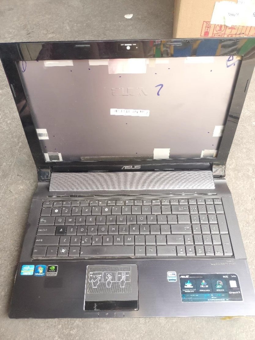 华硕 n53 n53sv n53s n43s n43j 外壳 abcd壳 键盘
