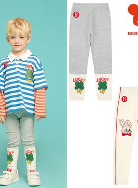 (25春正品现货)BEBEDEPINO/贝贝品诺男女童休闲舒适弹力打底裤