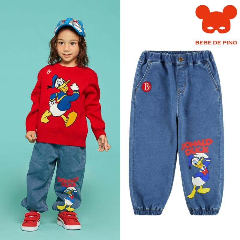 BEBEDEPINO休闲牛仔长裤