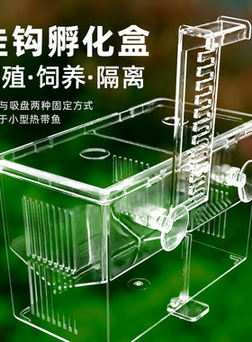 繁殖孵化盒鱼缸挂钩式
